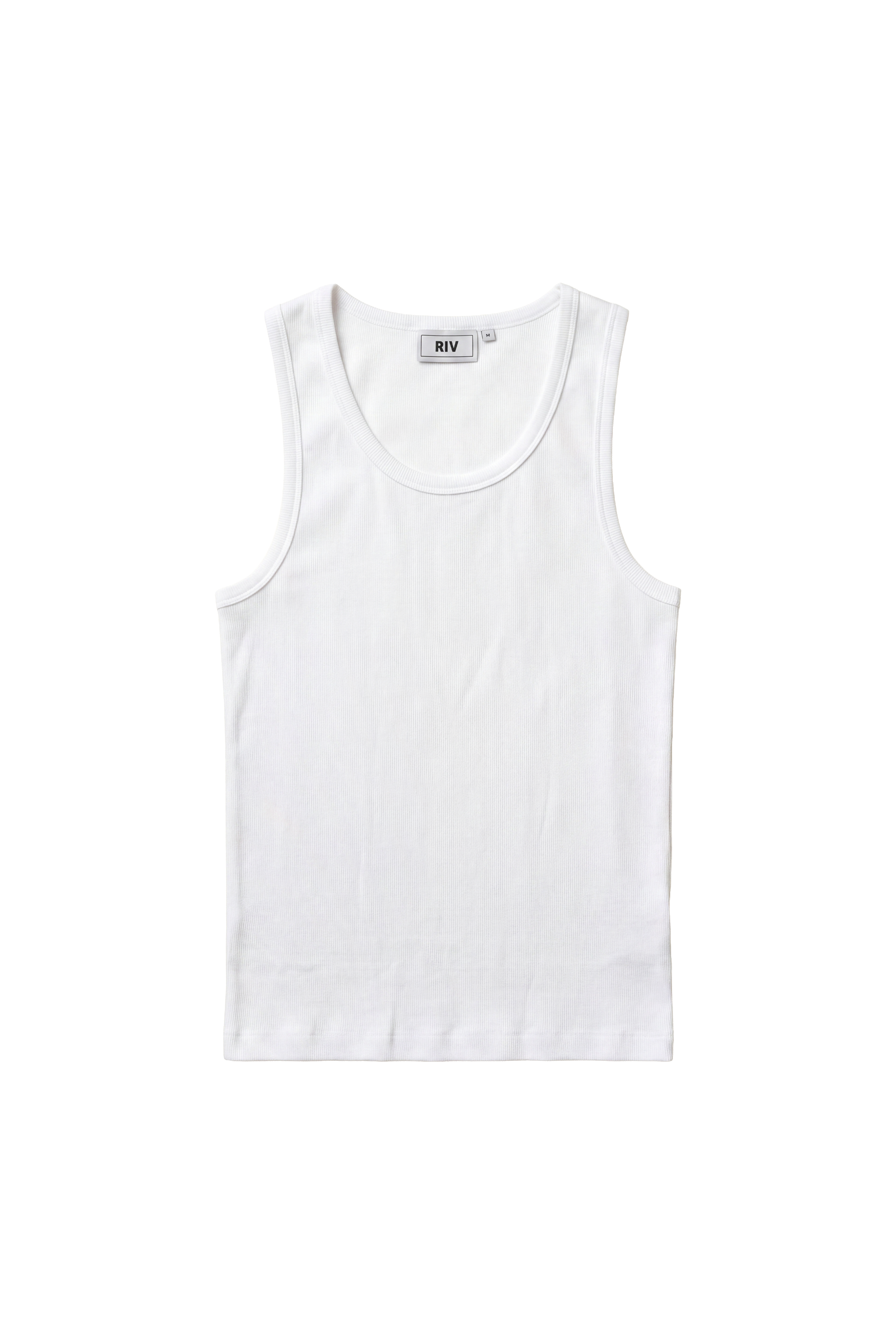 RIV RIBBED TANK TOP - SLIM FIT